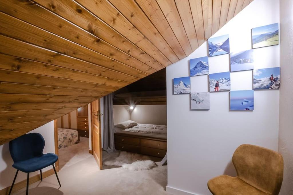 Bel Appartement Entier En Style Chalet A Chamonix Eksteriør bilde