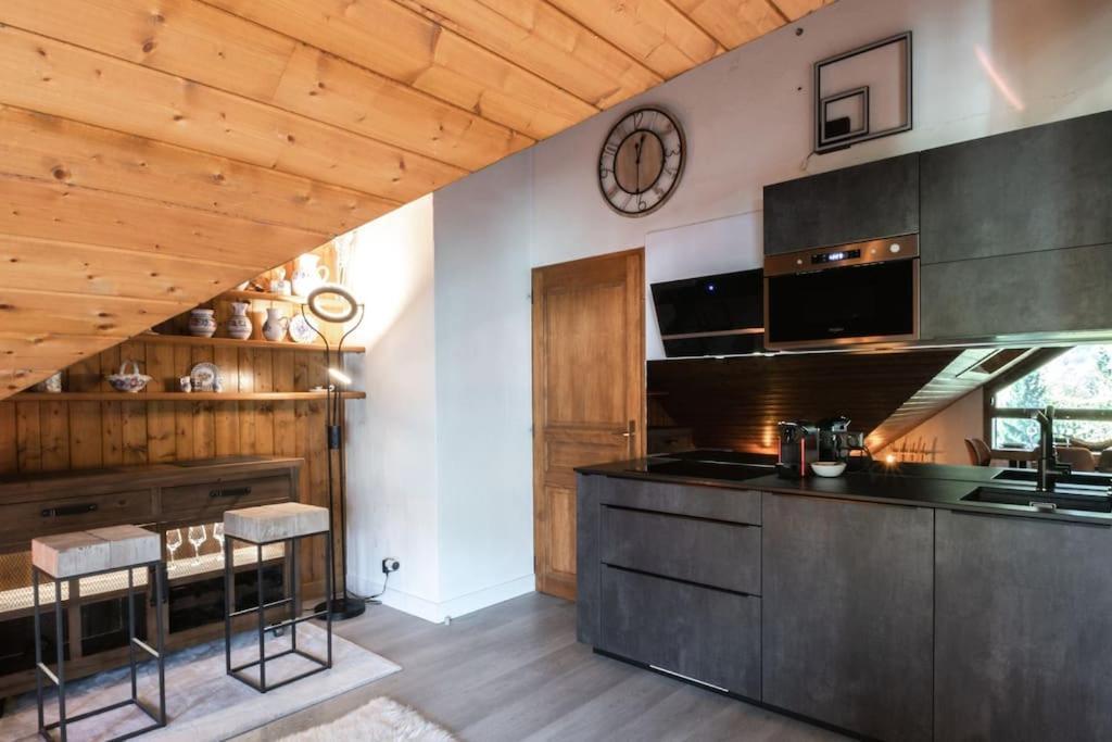 Bel Appartement Entier En Style Chalet A Chamonix Eksteriør bilde